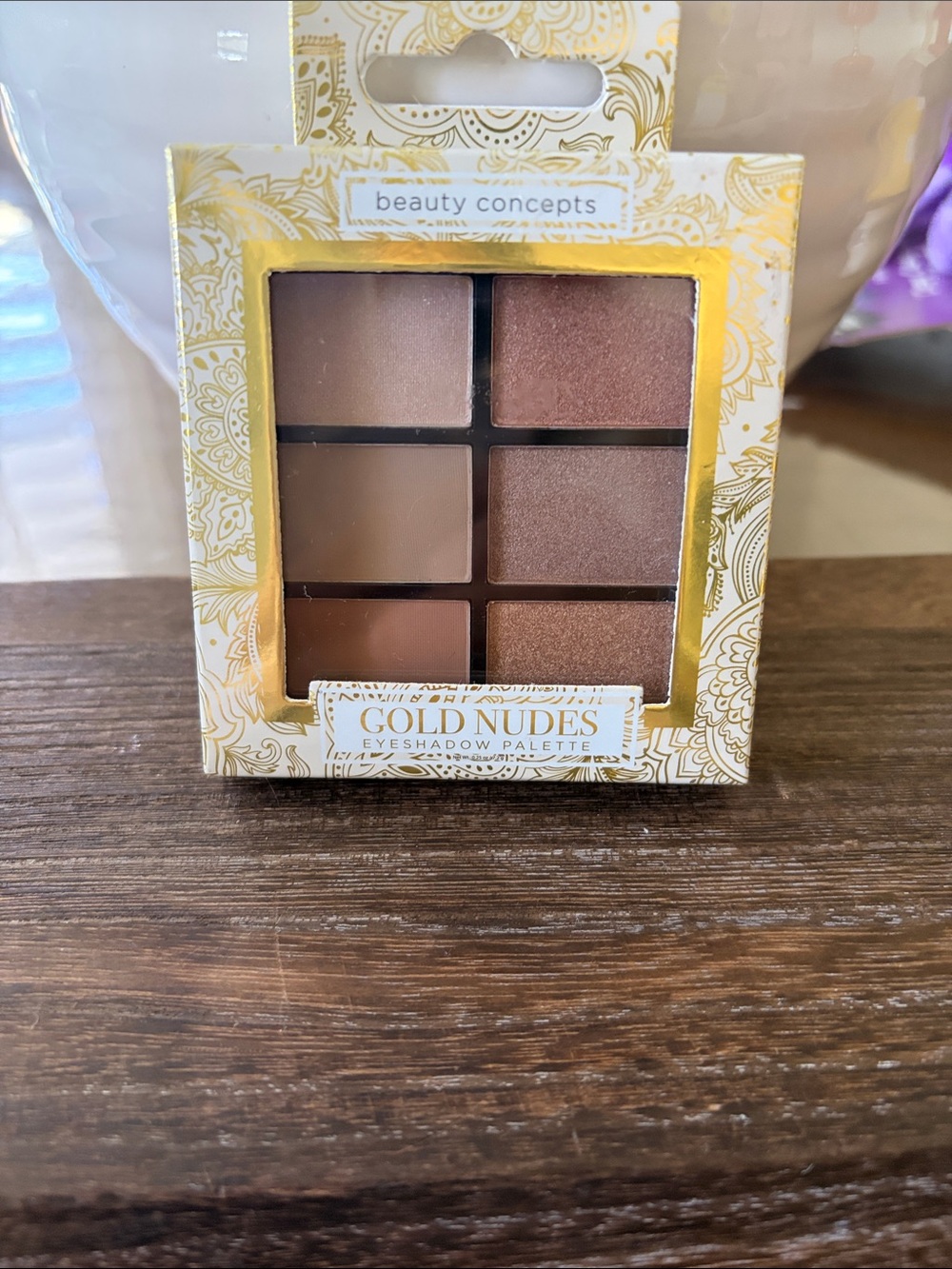 Beauty Concepts Gold Nudes Eyeshadow Palette - Warm Brown & Gold Shades